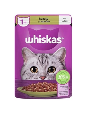 WHİSKAS POUCH KUZU ETLİ 85 GR